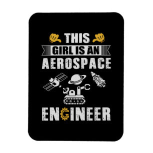 Ingenieur dieses Mädchen ist ein Raumfahrtingenieu Magnet