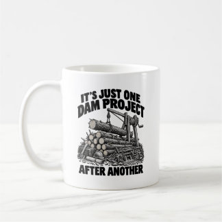 Ingenieur, es ist einfach ein Staudammprojekt nach Kaffeetasse