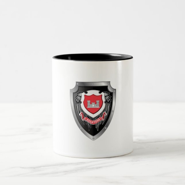 Ingenieur Essayons Zweifarbige Tasse (Mittel)