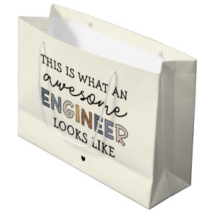 Ingenieur Funny Phantastisch Engineer Engineerin Große Geschenktüte