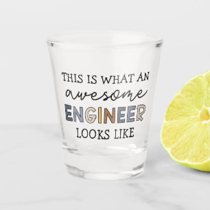 Ingenieur Funny Phantastisch Engineer   Engineerin Schnapsglas