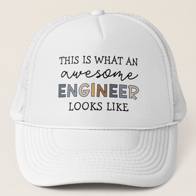 Ingenieur Funny Phantastisch Engineer | Engineerin Truckerkappe (Vorderseite)