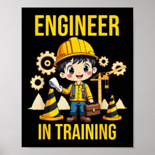 Ingenieur für die Ausbildung des Ingenieurbüros Poster