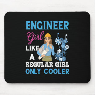 Ingenieur für Proud Engineer Girl Mousepad