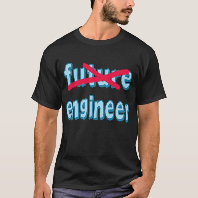 Ingenieur-graduierte Produkte T-Shirt (Vorderseite)