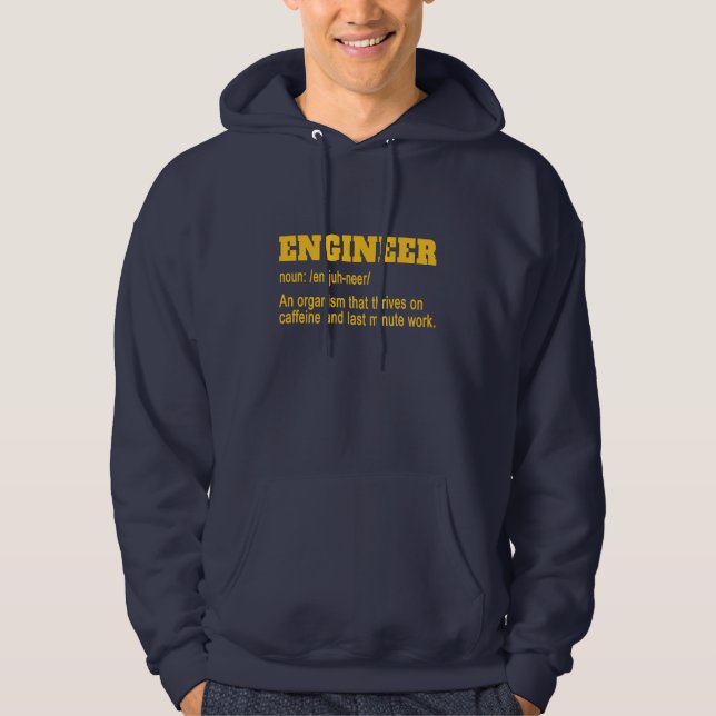 Ingenieur Hoodie (Vorderseite)