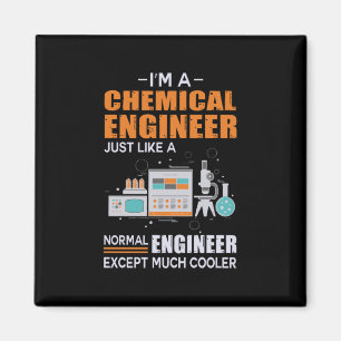 Ingenieur I ist Chemieingenieur Magnet