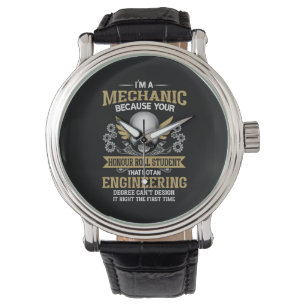 Ingenieur I ist Maschinenbauer Armbanduhr