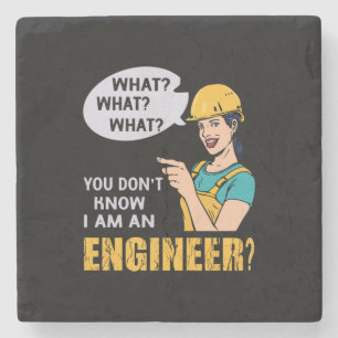 Ingenieur ich bin Ingenieur Steinuntersetzer
