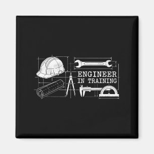 Ingenieur im Praktikum Zukünftiger Ingenieur Ingen Magnet