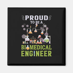 Ingenieur ist stolz, Ingenieur für Biomedizin zu  Magnet
