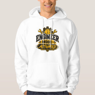 Ingenieur-Modus aktiviert Ingenieurs-Humor Hoodie