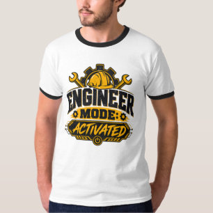 Ingenieur-Modus aktiviert Ingenieurs-Humor T-Shirt