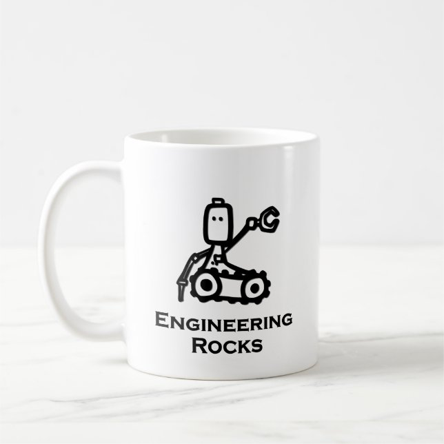 Ingenieur-Robotertechnik Kaffeetasse (Links)
