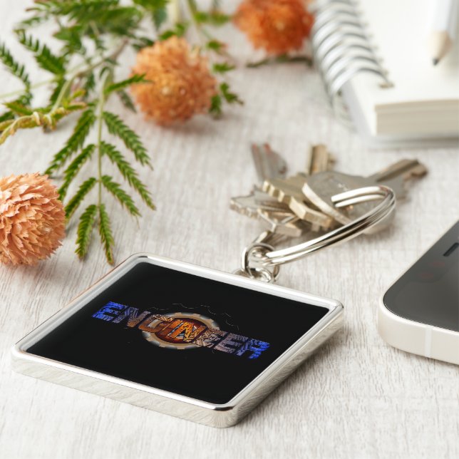 Ingenieur Schlüsselanhänger (Seite)