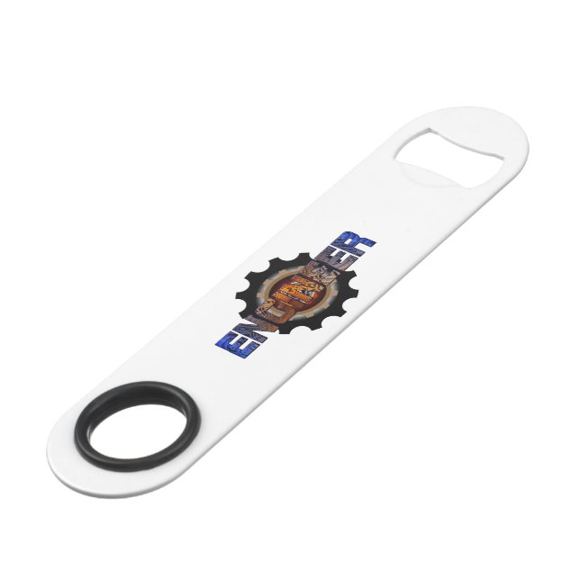 Ingenieur Speedflaschenöffner (Vorderseite Schrägansicht)