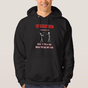 Ingenieur, um Verletzungen zu vermeiden, sagen Sie Hoodie