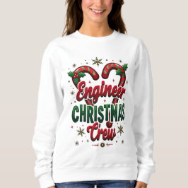 Ingenieur Weihnachts-Crew - Funny Retro Holiday Sweatshirt