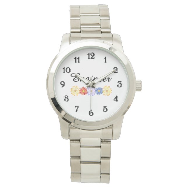 Ingenieurbüros Armbanduhr (Vorderseite)