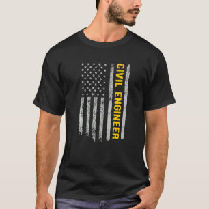 Ingenieurin für Frauen Ziviler Ingenieur Spaß T-Shirt