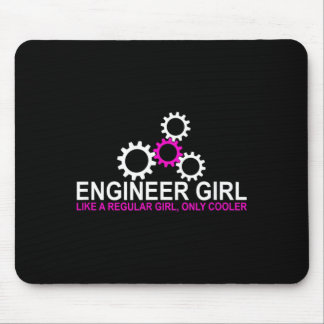 Ingenieurin Mädchen Ingenieurwesen Mädchen Minze I Mousepad