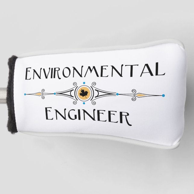 Ingenieurlinie Golf Headcover (Vorderseite)
