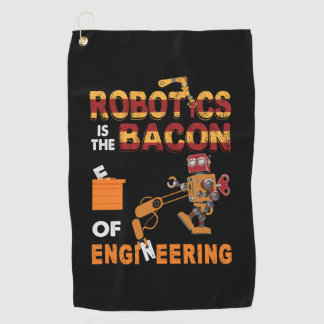 Ingenieurrobotik Golfhandtuch