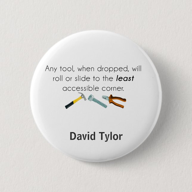 Ingenieurshumor Button (Vorderseite)