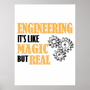 Ingenieurskunst - Es ist wie Magie, aber wirklich  Poster