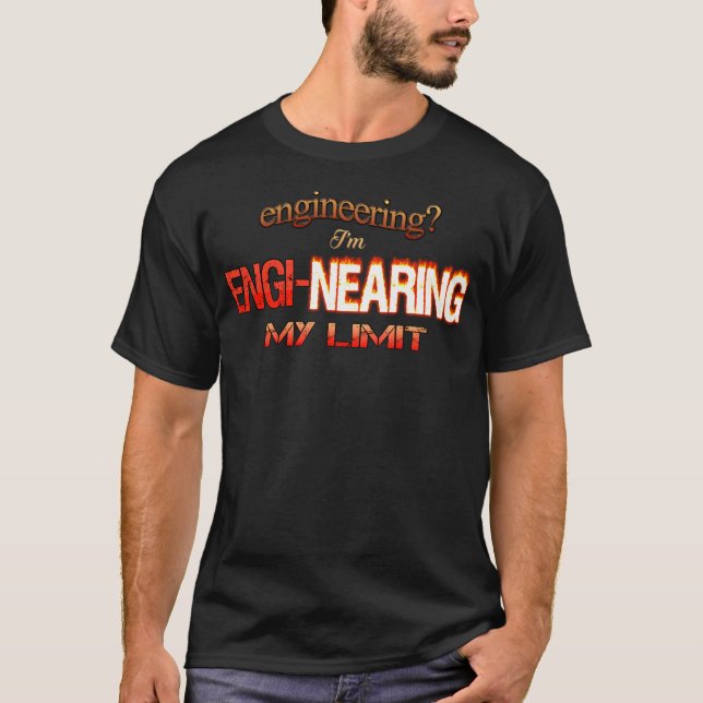 Ingenieurskunst, ich bin in der Nähe meines Ingeni T-Shirt (Vorderseite)
