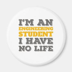 Ingenieurskunst Ich bin Ingenieurstudent Magnet