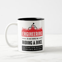 Ingenieurskunst ist einfach, wie ein Fahrrad fahre