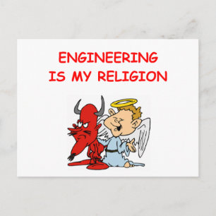 Ingenieurwesen Postkarte