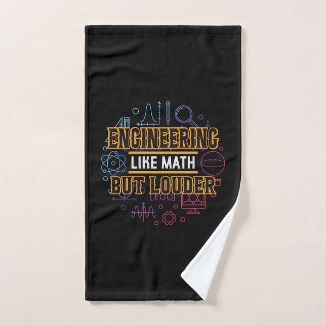 Ingenieurwesen wie Mathematik Handtuch (Handtuch)