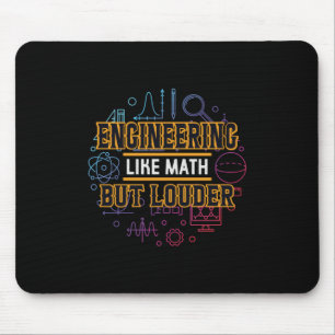 Ingenieurwesen wie Mathematik Mousepad
