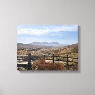 Ingleborough Yorkshire Canvas Print Leinwanddruck