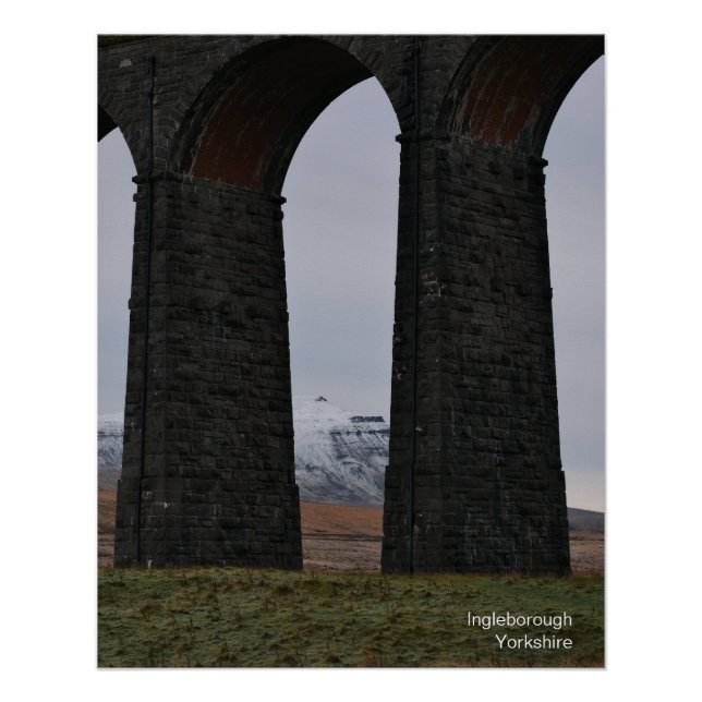 Ingleborough Yorkshire Poster (Vorderseite)