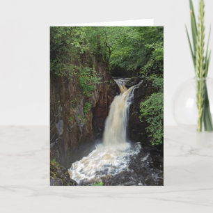 Ingleton Fälle, Yorkshire-Grußkarte Karte