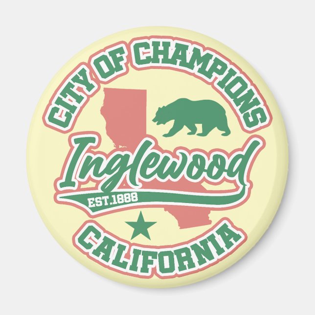 Inglewood, Kalifornien Magnet (Vorne)