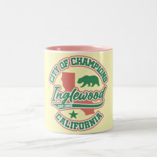 Inglewood, Kalifornien Zweifarbige Tasse