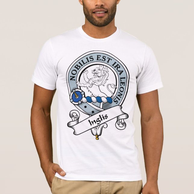 Inglis Clan-Abzeichen T-Shirt (Vorderseite)