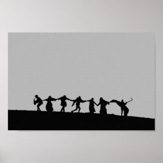 Ingmar Bergmans siebtes Siegel Poster