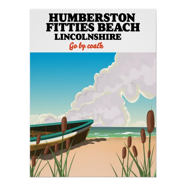 Ingoldmells South Beach lincolnshire Poster (Vorderseite)