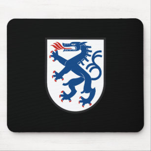 Ingolstadt Stadtflagge Deutschland Symbol Emblem D Mousepad