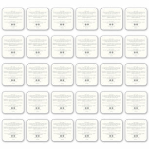 Ingrédients de produits de beauté Autocollant 2 po