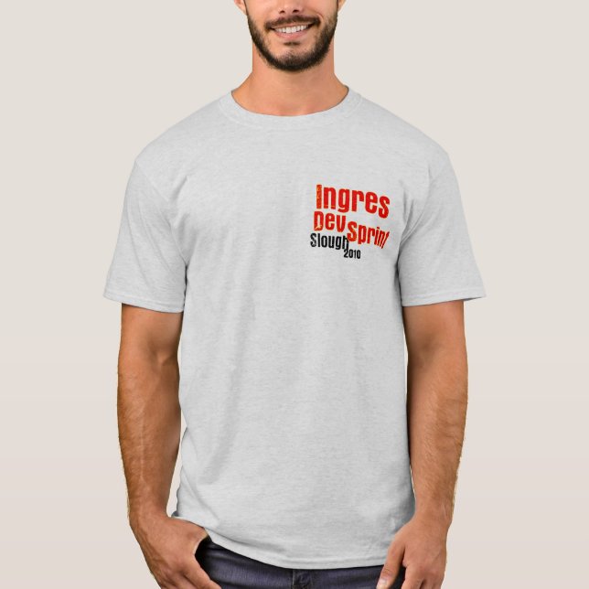 Ingres Entwickler sprinten 2010 T-Shirt (Vorderseite)