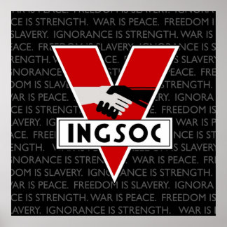 INGSOC Inspiriert 1984 Poster
