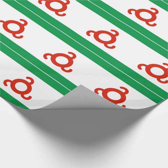 Ingushetia-Flagge Geschenkpapier (Ecke)