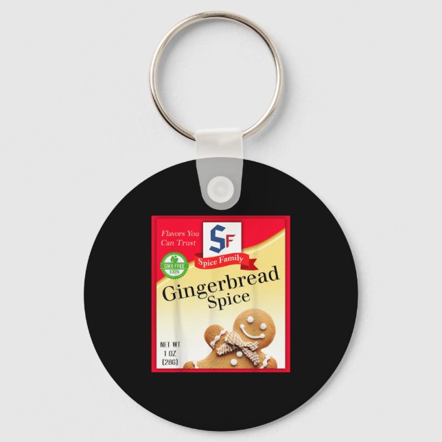 Ingwer Bread Spice Group Kostümfamilie Matching H Schlüsselanhänger (Vorderseite)