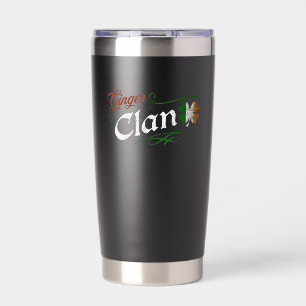 Ingwer Clan St. Patrick’s Day Irischer Rotschopf V Thermobecher